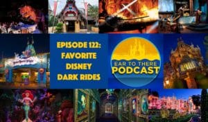 Ear To There Disney Podcast, Ear To There Podcast, Ear To There Disney Podcast Dark Rides, Favorite Disney Dark Rides Podcast, Phil Gramlich Disney Podcast, Ear To There Travel, Bob Gurr Disney Podcast