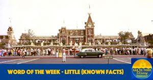 Word of the Week Little Known Facts, Disney World Word of the Week Podcast, Phil Gramlich Word Week Podcast, Walt Disney World Word of the Week Little Known Facts