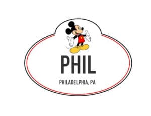 Name Tag - Disney - Phil