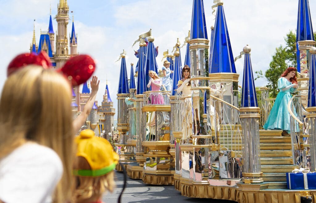 Princess Parade at Walt Disney World