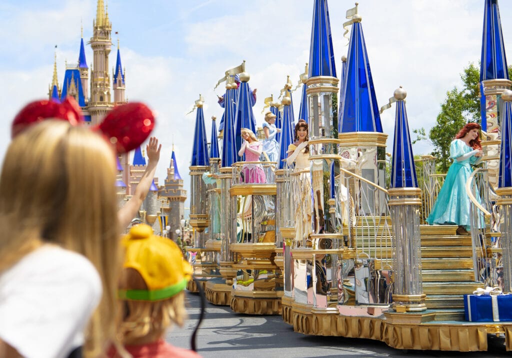 Princess Parade at Walt Disney World
