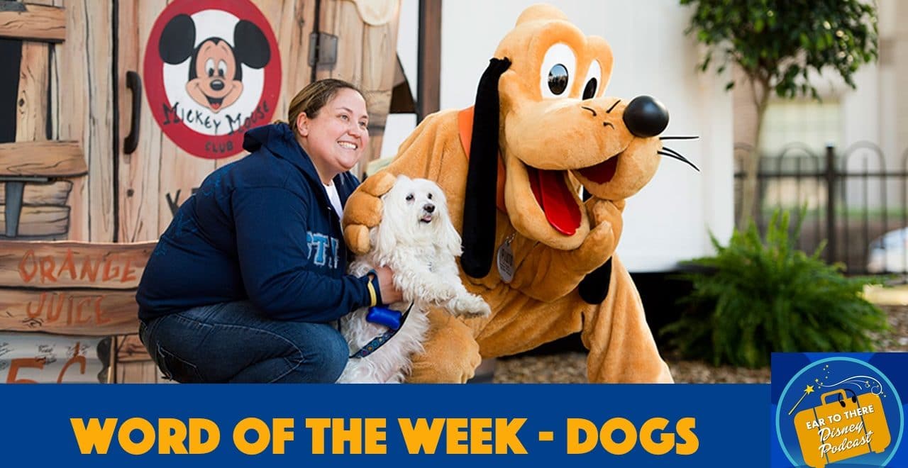 Disney World Dogs Word Week