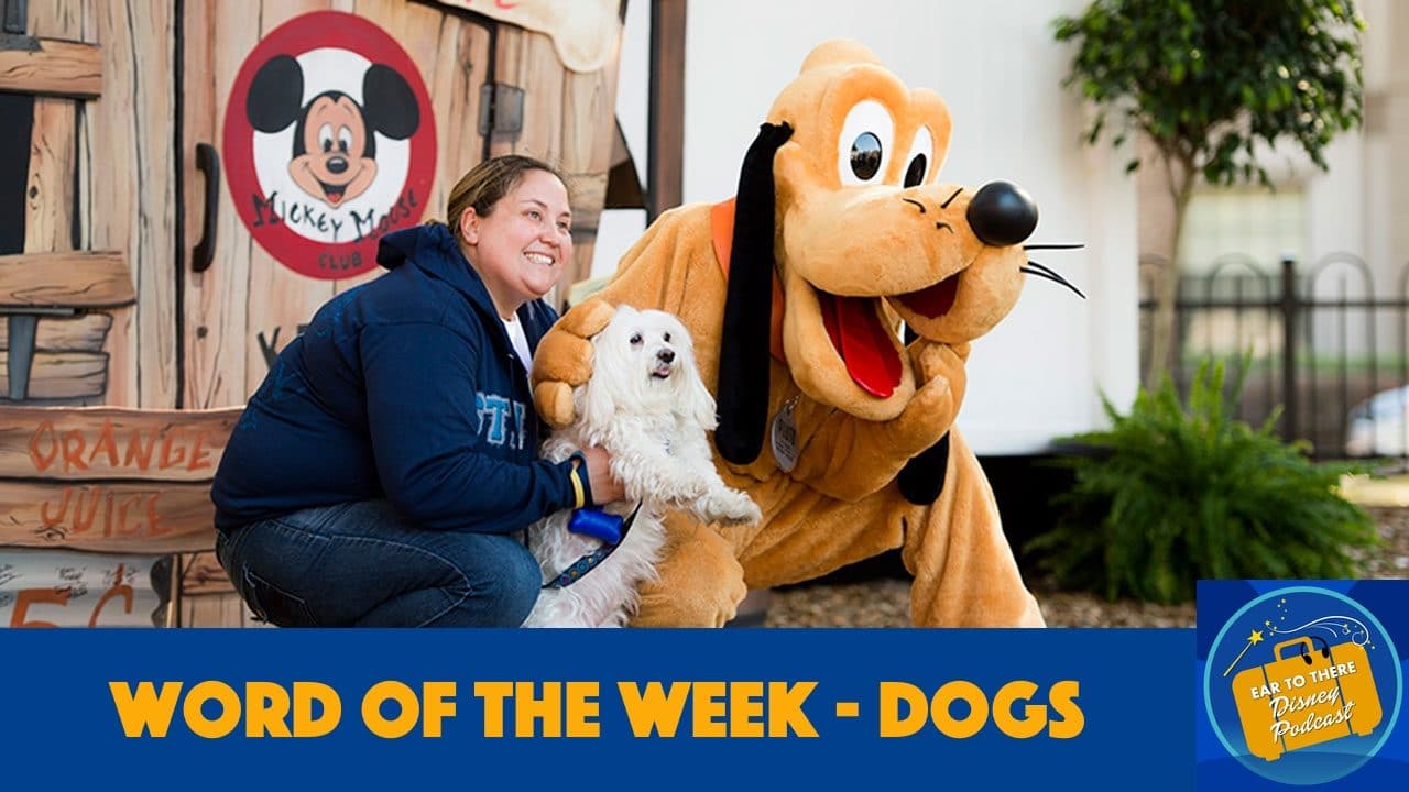 Disney World Dogs Word Week