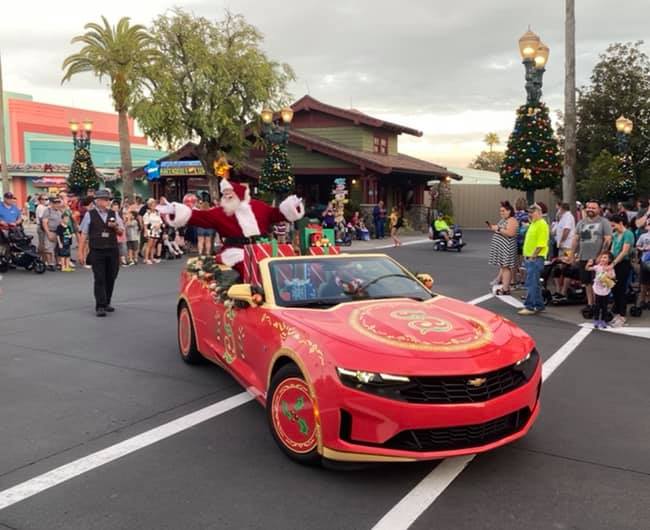 Santa in Parade