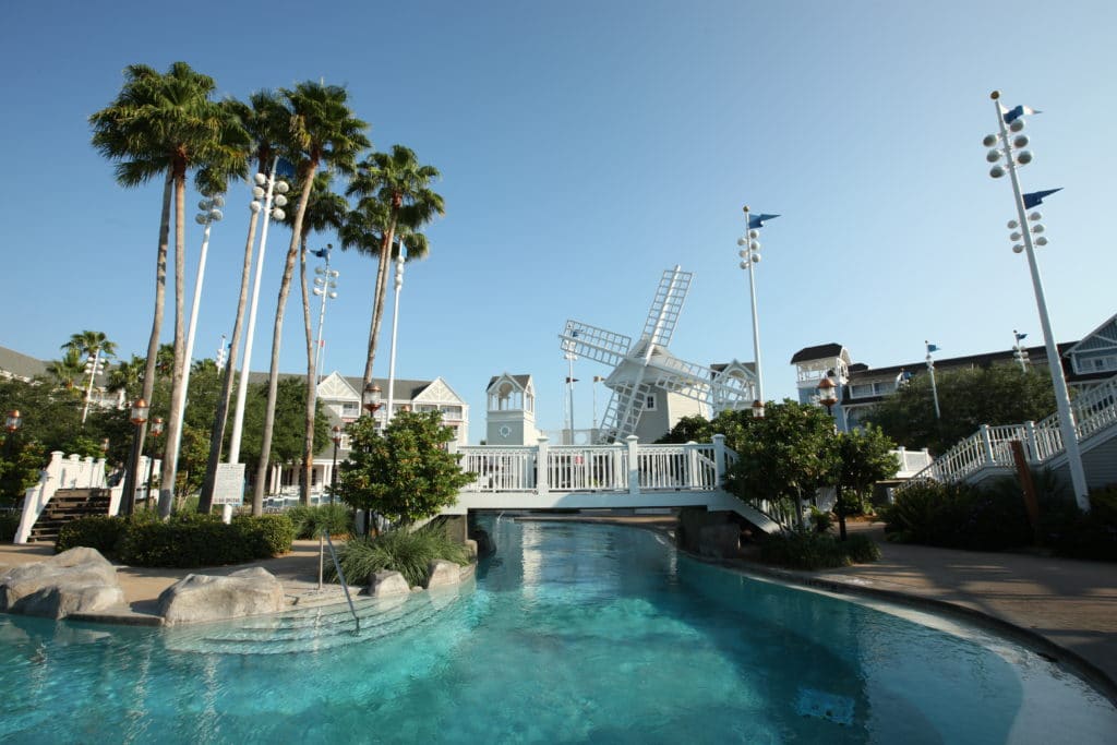 Stormalong Bay, the sand bottom pool connected to both the Beach Club and Yacht Club Resorts, is considered by some to be the very best pool in Walt Disney World.