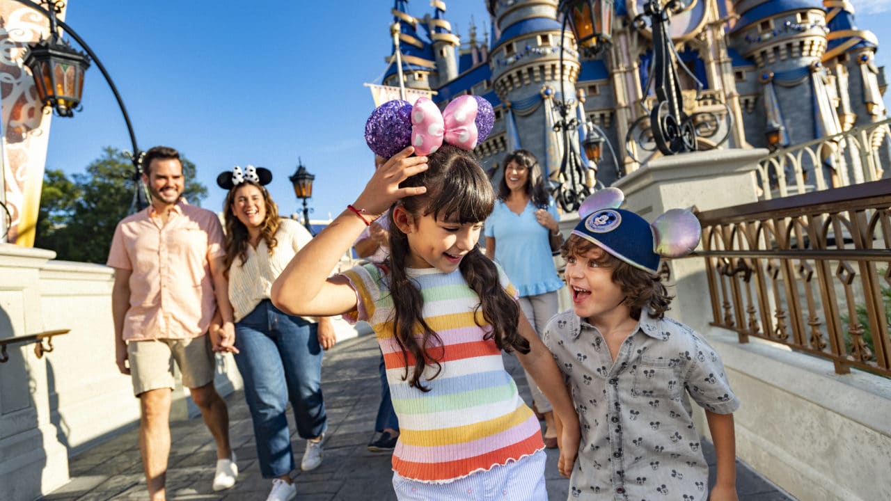 The magic of Walt Disney World brings smiles to parents, kids and grandparents alike