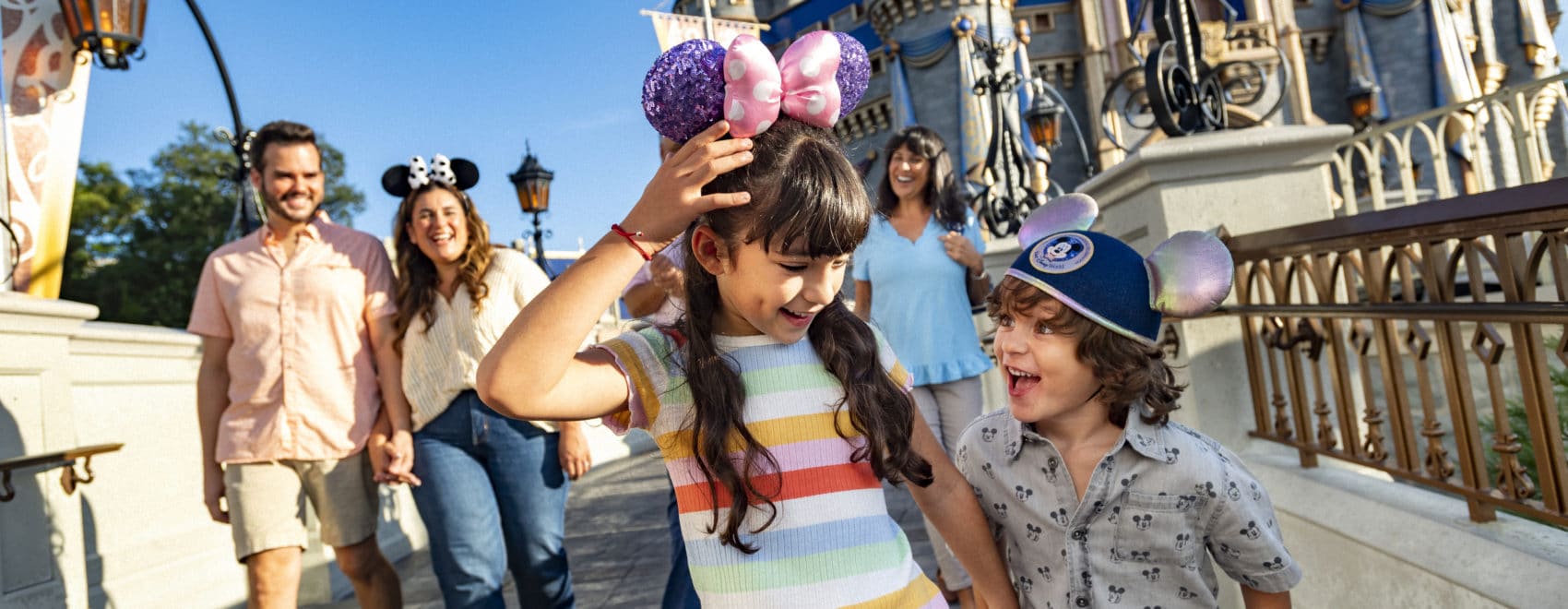 The magic of Walt Disney World brings smiles to parents, kids and grandparents alike