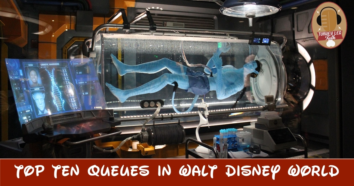 Top Ten Queues in Walt Disney World