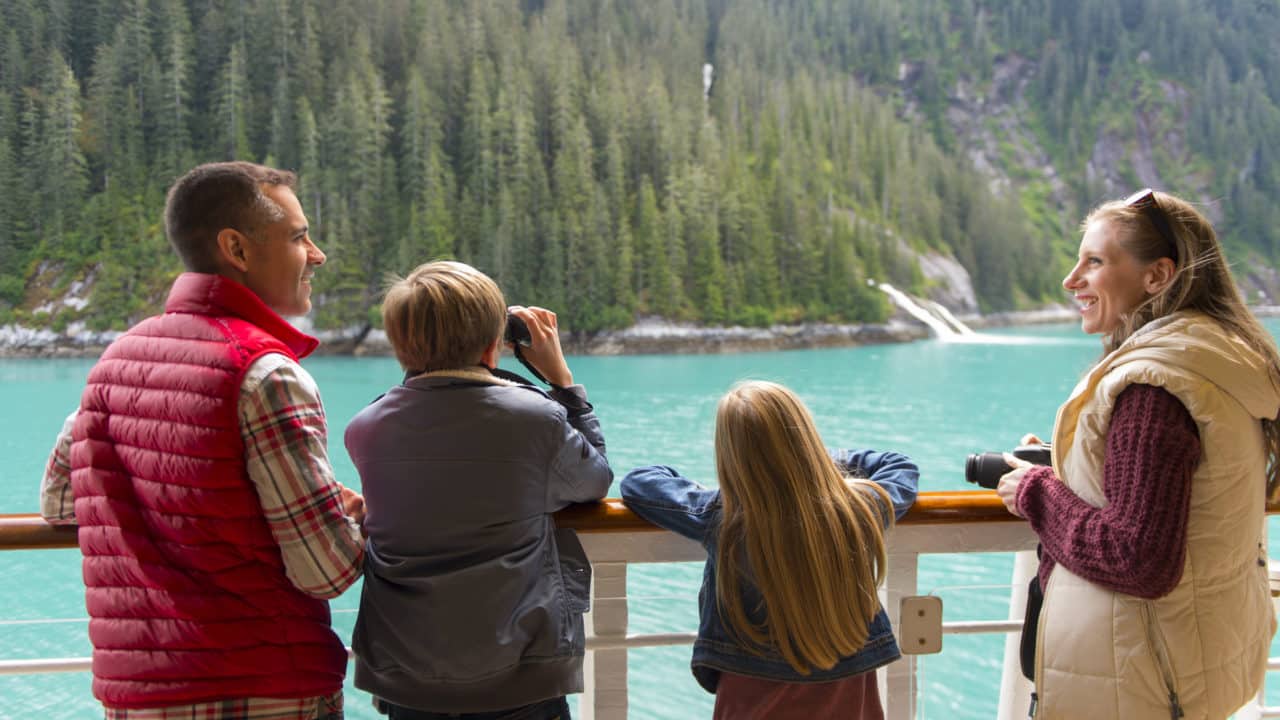 Disney Cruises are great for families with young kids or romantic getaways with beautiful views