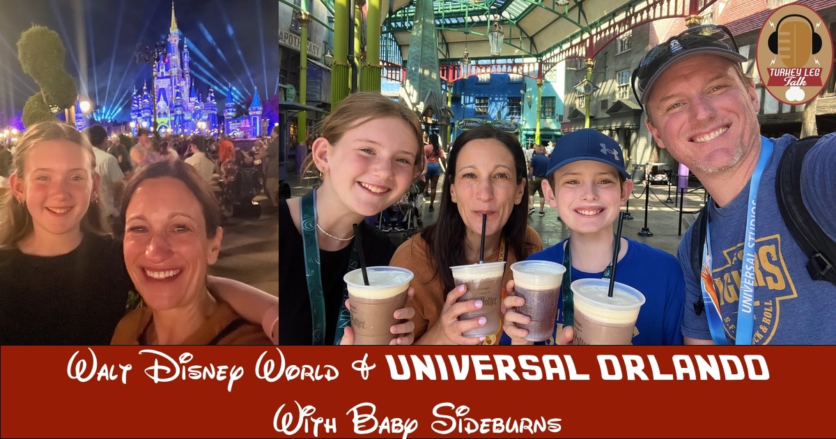 Walt Disney World & Universal Orlando Vacation Review with Baby Sideburns